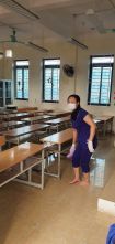 Công tác khử khuẩn - Trường tiểu học Cao Viên I