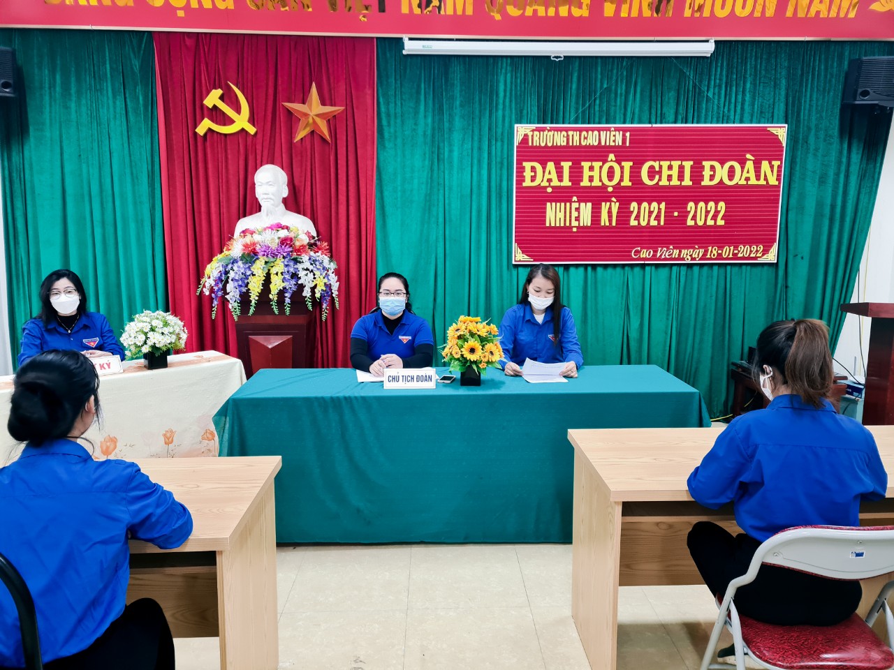 Đại hội chi đoàn nhiệm kì 2021 -2022