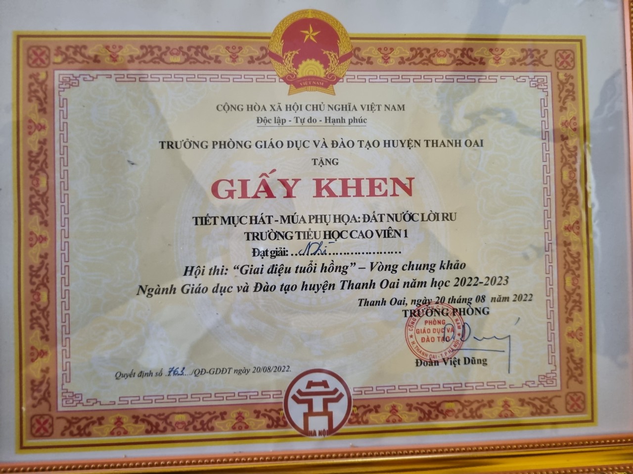 ảnh thi giai điệu tuổi hồng